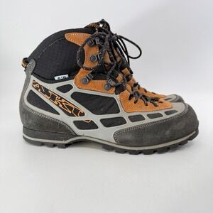 AKU Air 8000 Hiking Boots Mens 9 Black Orange Grey D.I.P. Exoskeleton